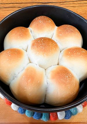 低温発酵ではちみつちぎりパン-レシピのメイン写真