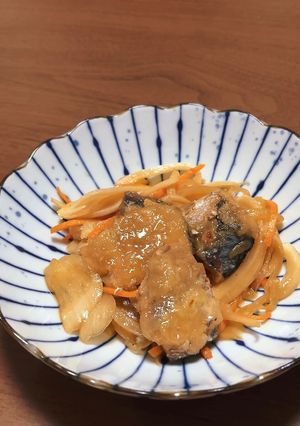 鯖缶で★酸味の優しいお手軽南蛮漬け-レシピのメイン写真