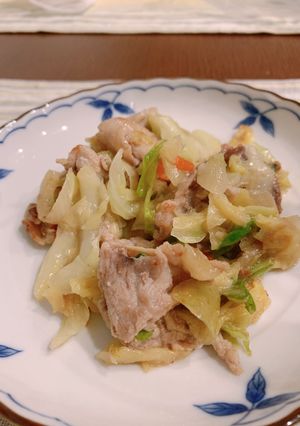 豚とキャベツの味噌バター炒め-レシピのメイン写真
