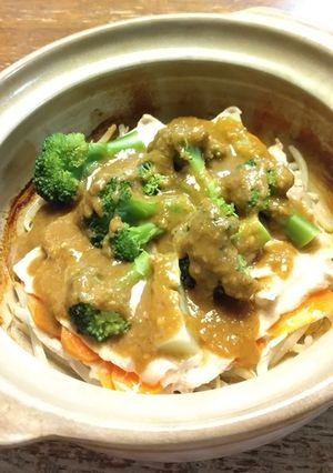 味つけ簡単！豚肉と野菜の土鍋蒸し-レシピのメイン写真
