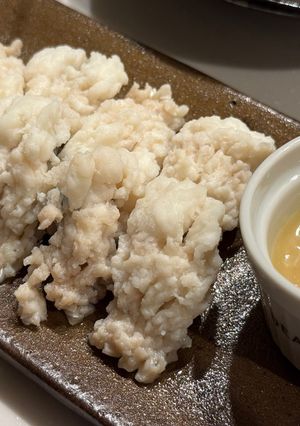 鱧の落とし　酢味噌だし添え-レシピのメイン写真