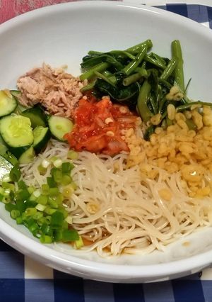 ぶっかけそうめん-レシピのメイン写真