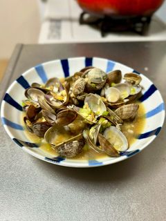 酒呑みのあさりの酒蒸し-レシピのメイン写真