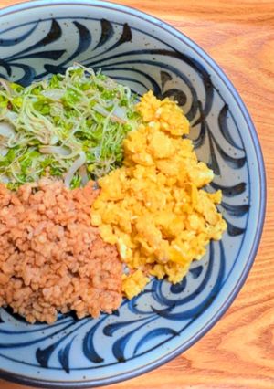 3色丼-レシピのメイン写真
