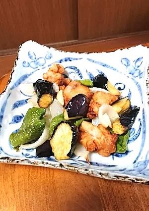 茄子と鶏肉の南蛮漬け風-レシピのメイン写真
