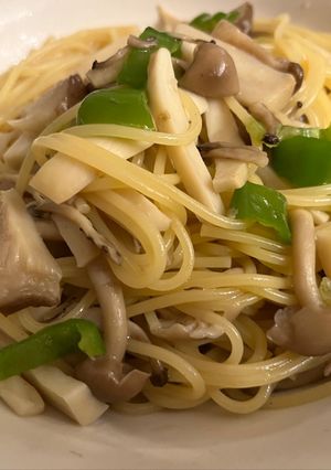 きのことピーマンの和風パスタ-レシピのメイン写真
