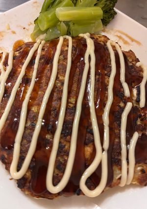 山芋でふわふわお好み焼き-レシピのメイン写真