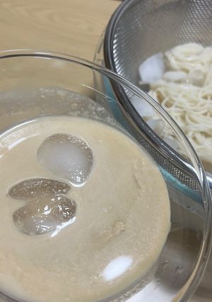 梅のゴマ味噌つゆ-レシピのメイン写真