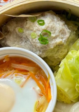 せいろ蒸しにピッタリな簡単肉団子-レシピのメイン写真