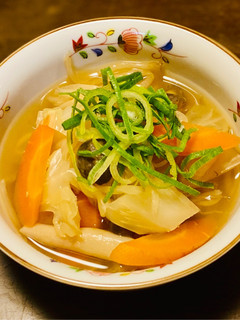 スチーム牡蠣の煮汁、野菜スープ!-レシピのメイン写真
