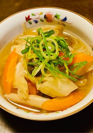 スチーム牡蠣の煮汁、野菜スープ！-レシピのメイン写真