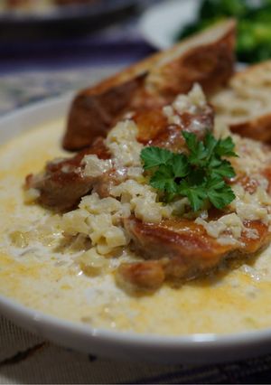 【ジョージア料理】シュクメルリ-レシピのメイン写真