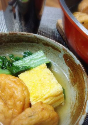 ＊小松菜と練り物と玉子焼きのさっと煮＊-レシピのメイン写真