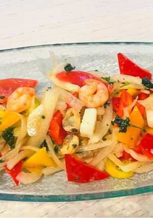 野菜たっぷり！シーフードマリネサラダ！-レシピのメイン写真