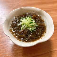 รูปของ カンタン酢で！もずく酢