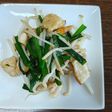 鶏皮ニラもやし