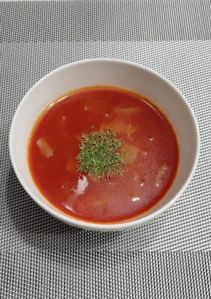ポテトと玉ねぎのトマトスープ-レシピのメイン写真