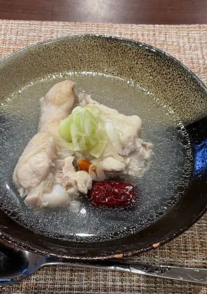 体ぽかぽか☆簡単参鶏湯スープ-レシピのメイン写真