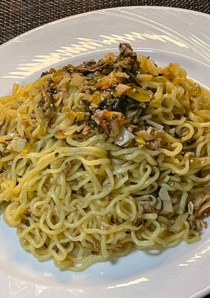 ガーリック高菜焼きそば-レシピのメイン写真