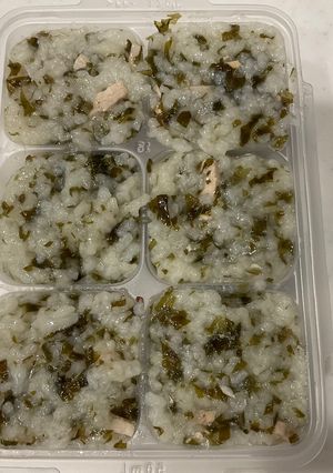 まぐろとわかめのおかゆ-レシピのメイン写真