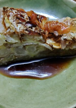 白菜と豚バラ肉のチーズミルフィーユ焼き-レシピのメイン写真