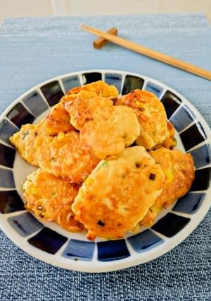 とうもろこしの落とし豆腐-レシピのメイン写真