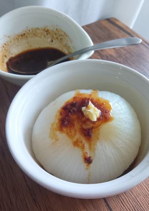 時短簡単⭐︎レンチン新玉ねぎの味噌味-レシピのメイン写真