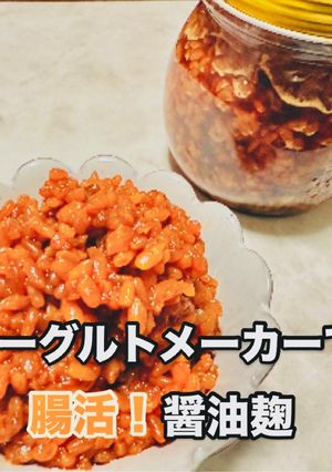 ヨーグルトメーカーで簡単！腸活！醤油麹-レシピのメイン写真