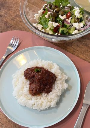ギリシャ風 ミートボール スズカキャ-レシピのメイン写真