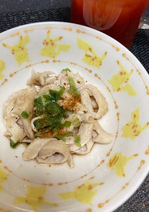 鶏皮ぽん酢-レシピのメイン写真