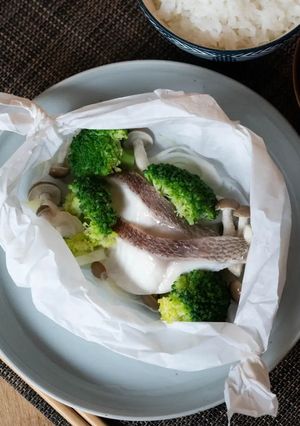 簡単！鮮魚のレンジ蒸し-レシピのメイン写真