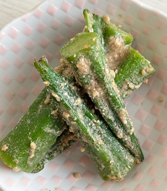 【常備菜】おくらの胡麻和え-レシピのメイン写真