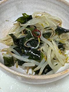 もやしとワカメのナムル-レシピのメイン写真