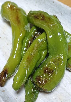 一番簡単☆甘長とうがらしのトースター焼き-レシピのメイン写真