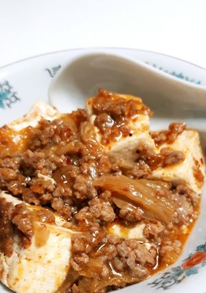 簡単☆キムチで☆麻婆豆腐風-レシピのメイン写真