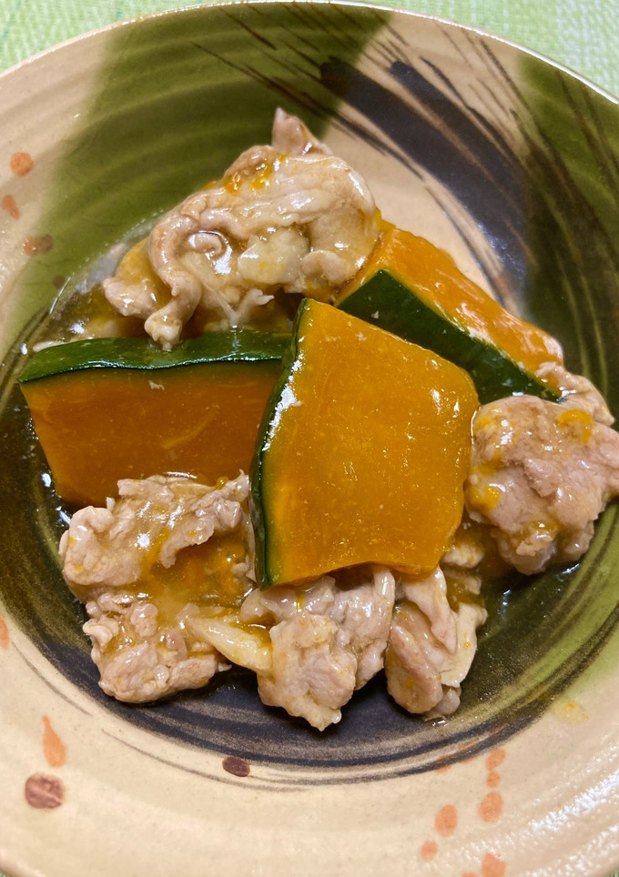 かぼちゃと豚肉のとろとろ煮♪-レシピのメイン写真
