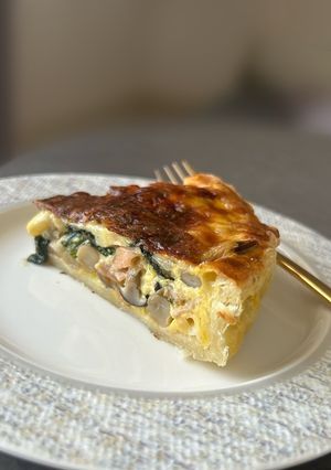 ほうれん草とベーコンのキッシュ-レシピのメイン写真