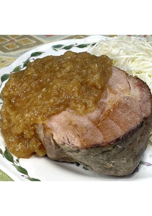 ローストポークのしょうがソース★動画あり-レシピのメイン写真