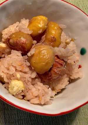 栗ご飯-レシピのメイン写真