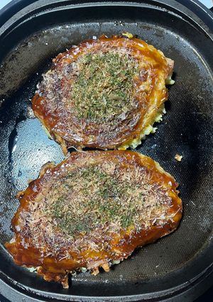 うどん入り関西風お好み焼き-レシピのメイン写真