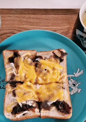 Ⓜ 明日のぱん Ⓜ すき焼き風-レシピのメイン写真