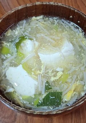 えのきともやしの生姜スープ-レシピのメイン写真
