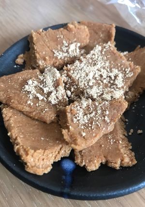 材料3つ！きなこで生チョコもどき🍫-レシピのメイン写真