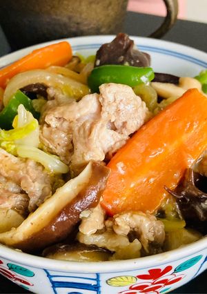 便秘改善薬膳♡たっぷり野菜のあんかけご飯🍄‍🟫🐖-レシピのメイン写真