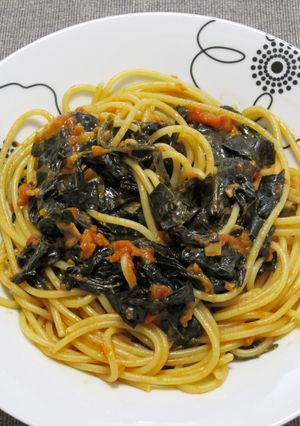 カーボロネロ（黒キャベツ）のパスタ-レシピのメイン写真