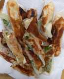野菜チーズ揚げ❗ワンタンの皮で。