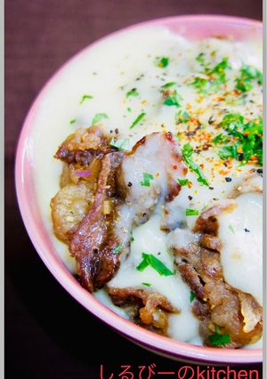 約1000kcal！ラム肉の背徳丼！-レシピのメイン写真