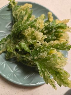 ヨモギの天ぷら-レシピのメイン写真
