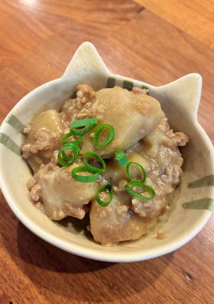 里芋のそぼろ煮-レシピのメイン写真