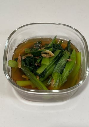 小松菜と桜エビの煮浸し-レシピのメイン写真